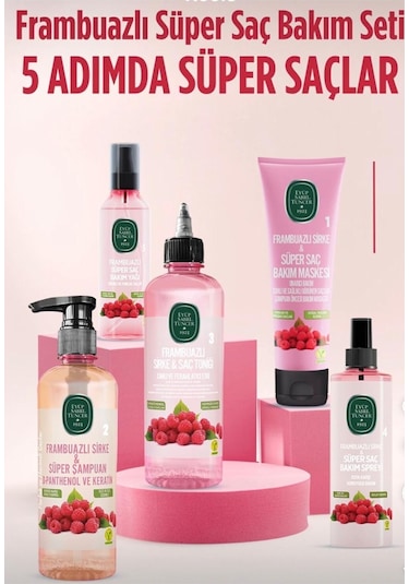 Eyüp Sabri Tuncer Frambuaz Saç Bakım Seti