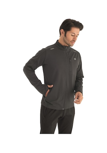 Crozwise Erkek Dalgıç Parmaklıklı Spor Sweat 001