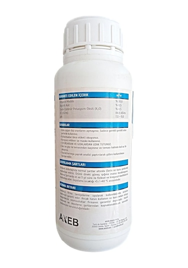 AXEKELP (500 ML)-İTHAL SIVI ORGANİK DENİZ YOSUNU GÜBRESİ