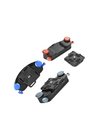 Gopro Slr Kamera İçin Poyınco Py-081 Kemer Klipsi Sırt Çantası Omuz Askısı Askısı - Mavi