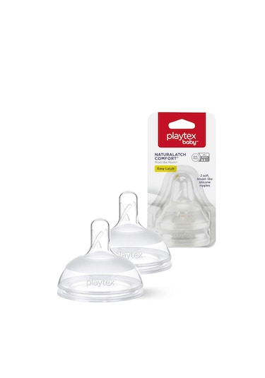 Playtex Naturalatch Yenidoğan Biberon Emziği, 3+ Ay, 2 Adet