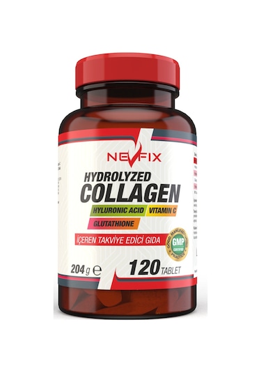 Nevfix Collagen ( Kolajen) Hyaluronic Acid 120 Tablet