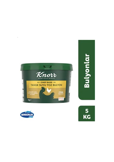 Knorr Chef Base Tavuk Suyu Toz Bulyon 2 x 5 KG
