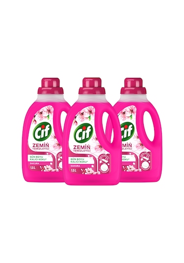 Cif Zemin Temizleyici Sakura 3 x 1500 ML