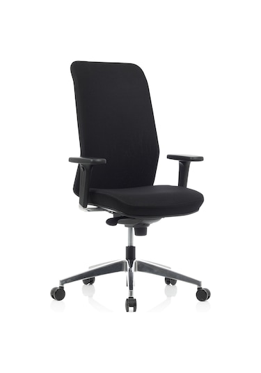 Bürosit Proxima 9 Alüminyum Çalışma Koltuğu Kumaş Gri