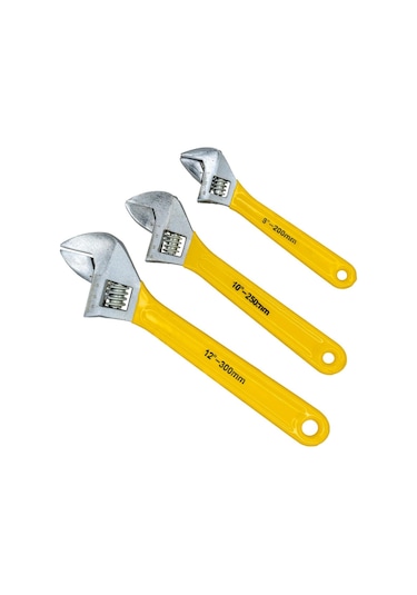 6013 Kurbağacık Anahtar Seti 8"-10"-12" 3 Parça