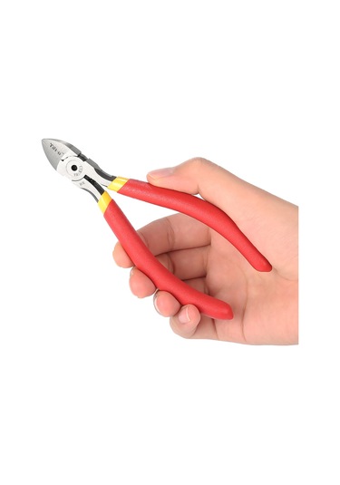 Symbee Tu-511 5 İnç Japon Tipi Karbon Çelik Eşik Kesici, Anti Kayma İki Renkli Kollü, Yaylı Ve Ergonomik Tasarım