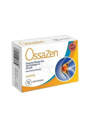 Ossazen Yumurta Kabuğu Zarı 30 Tablet