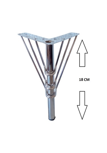 Flamingo Model Gold Koltuk Kanepe Tv Ünitesi Ayağı 18 Cm 4 Lü Paket