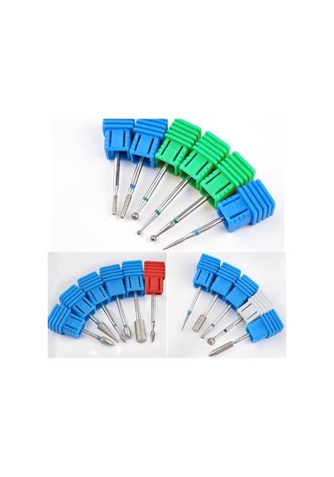 Tungsten Çelik Tırnak Taşlama Kafası Kesici Manikür Metal Matkap Uçları Değirmenleri Çivi Çıkarma Jel Araçları 05