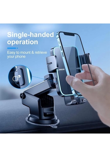 Joyroom Sensörlü Wireless Kablosuz Araç Şarj Cihazı Ve Tutucu Göğüs