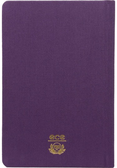 Ece Ajandası Yeniköy 2026 Mor - Haftalık Keten Sert Kapak Cep Boy 9x14 Mor
