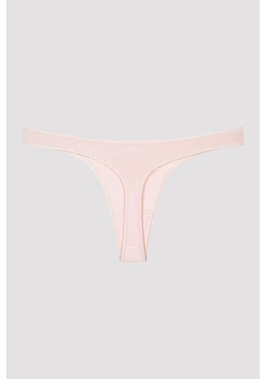 Penti Waterfall Dantel Detaylı 3lü Çok Renkli Tanga Külot Çok Renkli