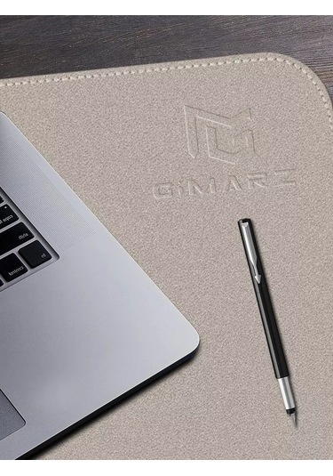 Gimarz Gimarz Deri Mouse Pad 25x25 Şampanya 215012063