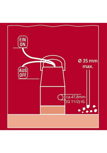 Einhell Gc-dp 7035 Ll Kirli Su Dalgıç Pompa – 4181570