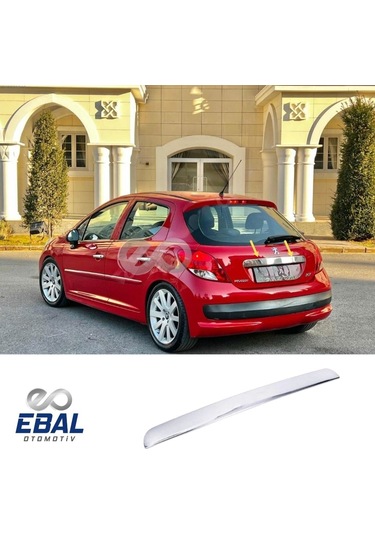 Ebal Otomotiv Peugeot 207 Krom Bagaj Çıtası 2006 Üzeri P.Çelik
