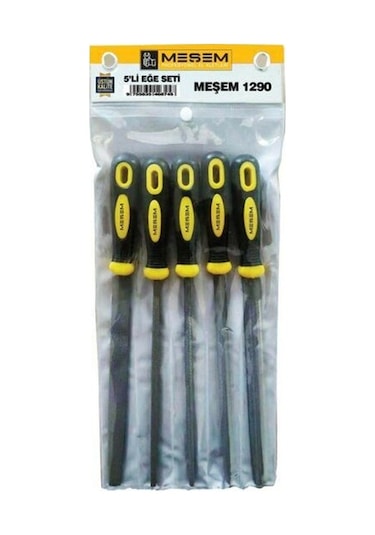 Meşem 32 CM Büyük Boy 5'li Eğe Seti