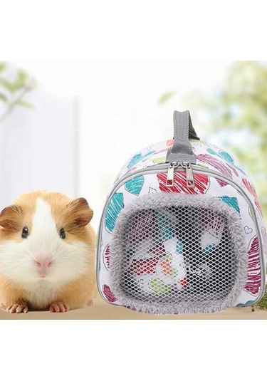 Dm Cbtx Lovoyager Hamster Çanta Yaz Taşınabilir Nefes Alabilen Pet Kafesi Küçük Taze