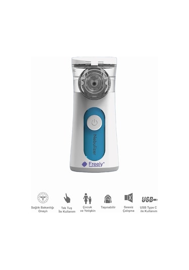 Freely Un300 Taşınabilir Mesh Nebulizatör