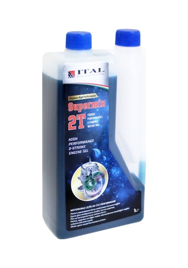 Ital Premium Supermix 2 Zamanlı Ölçekli Premium Motor Yağı 1 L