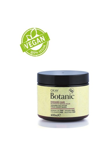 Botanic Vegan Yıpranma Onarıcı Saç Maskesi 400 ML