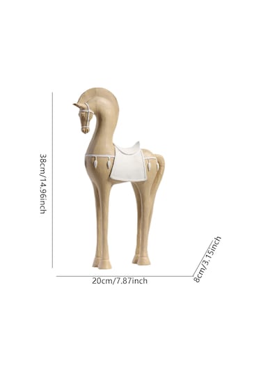 Suntek At Heykelcikleri Atmosferi Geliştirir Raf Tv Tabansız