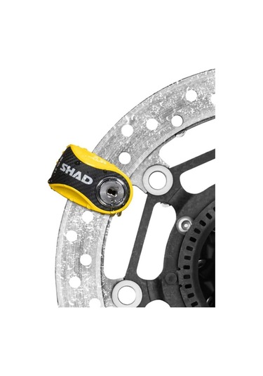 Shad Sc21 Motosiklet Disk Kilidi Sarı C0s2103 Disk Kilidi