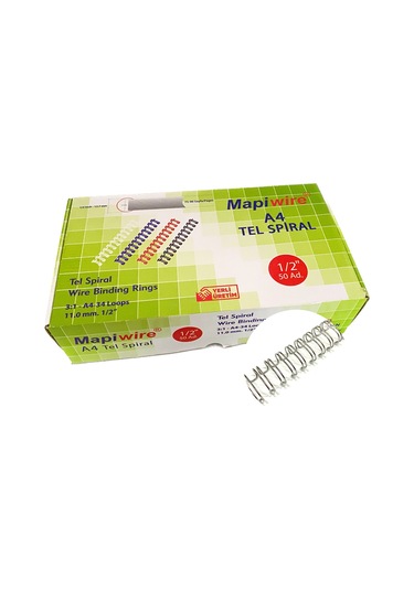 Mapiwire 1/2 Kutu Tel Transparan 50 Ad.