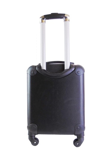 Nishev.com Evini Sev Spiderman Speedy Man Erkek Çocuk Valizi Siyah