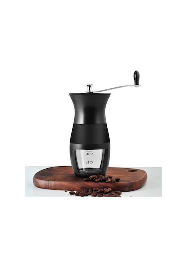 Taşınabilir Kahve Öğütme Ev Kahve Makinesi (Siyah)