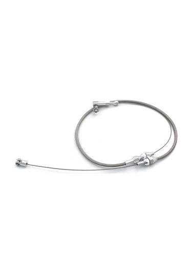 Novahub 24 Örgülü Gaz Kablosu Seti - Kesilebilir, Alüminyum Ve Paslanmaz Çelik, Gümüş Renk