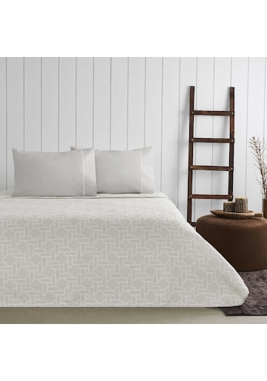 Taç Jakar Callie Tek Kişilik Pike Takımı Taş 000000001000047225