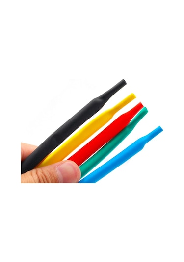 Ally 5 Renk Makaron Isı İle Daralan Kablo Seti 530 Adet 8 Boy Set- 5775