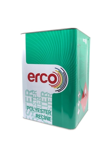Erco E-74 Kimyasal Maddelere Dayanımlı Polyester Reçine 18 Kg Kobalt - Mek Dahil