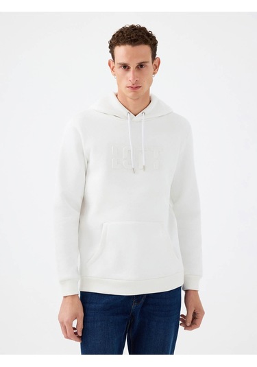 Loft Beyaz Erkek Sweatshirt Lf2041392 Beyaz