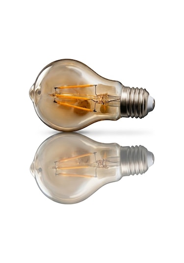 5 Adet Cata Ct 4285 Led Rustik Ampul 4w Amber Işık E27 Duy