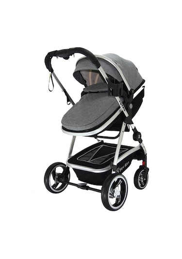 Yoyko City Gri Silver Travel Sistem Bebek Arabası
