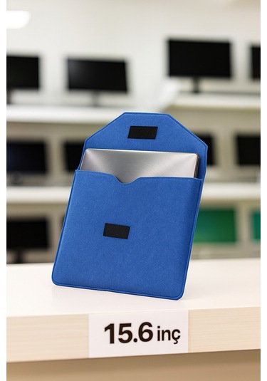 Newfull Doly Case 15.6" Laptop / Notebook Kılıf Çantası Mavi