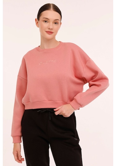 Lotto W-leblanc C Neck Swt 4pr Pembe Kadın Sweatshirt 101924694 Pembe