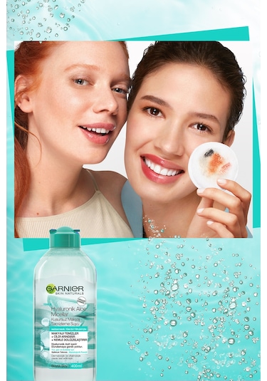 Garnier Micellar Hyaluronik Aloe Kusursuz Makyaj Temizleme Suyu 400 ML