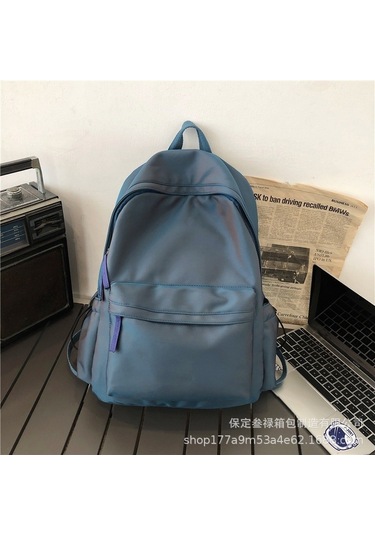 Geniş Kapasiteli Şık Ve Pratik Üniversite Öğrencileri İçin Ergonomik Sırt Çantası, Okul Ve Kampüs Yaşamına Uygun Konforlu Gezgin Çantası MAvi