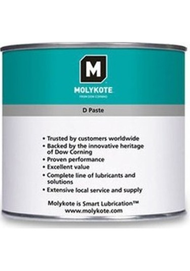 Molykote D Paste - Düşük Hız Gesi 1 KG