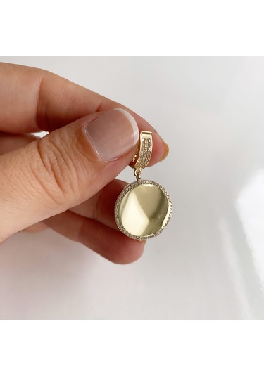 Simurg Jewellery 14k Altın Charm Kolye Ucu