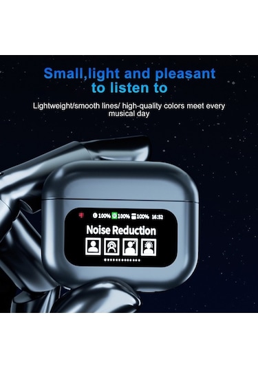 Pazly Springsun Dokunmatik Ekranlı Kulaklık 24h Çalma Süresi Ipx5 Su Geçirmez Şarjlı Spor Kulaklık Bluetooth 5.4