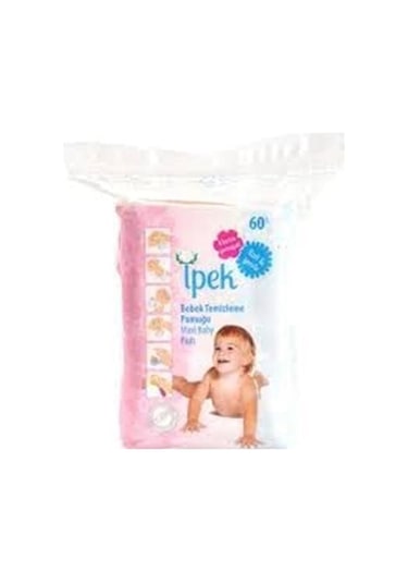 İpek Bebek Temizleme Pamuğu 60x30 Paket