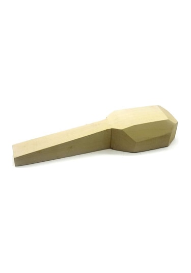 Rox Wood Projelik Kaşık Şablonlu Ham Ağaç Şimşir 6x23x4 CM