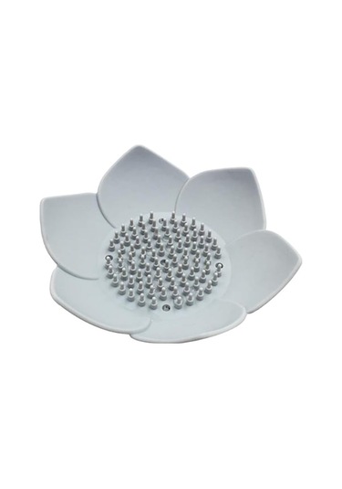 Novahub Gri Silikon Sabun Kutusu Silikon Sabun Banyo Saklama Sabunu Kutusu Gri