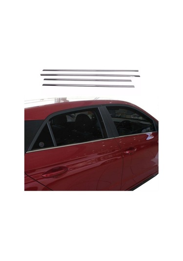 Hyundai İ20 Krom Cam Çıtası 2015-2020 4 Parça