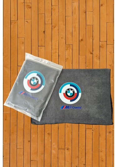 Mikrofiber Oto Kurulama Yıkama Havlusu 50x70 Cm Araba Logolu Bez