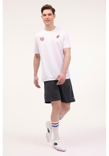 Lotto M-ally Tee 4fx 101930084 Erkek Tişört Beyaz S-xxl 001